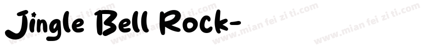 Jingle Bell Rock字体转换